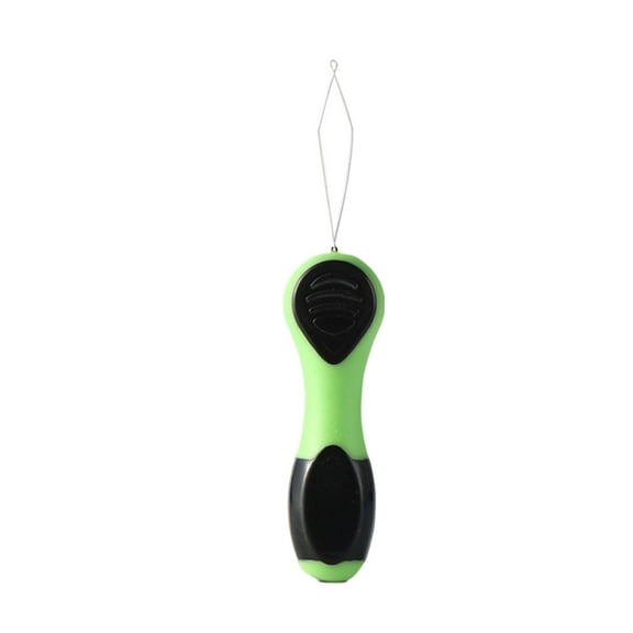 Fly Fishing Knot Tying Tool Bobbin Threader Fishing Hook Threader Needle Threader Wire Pulling Hook Lures Making Tool