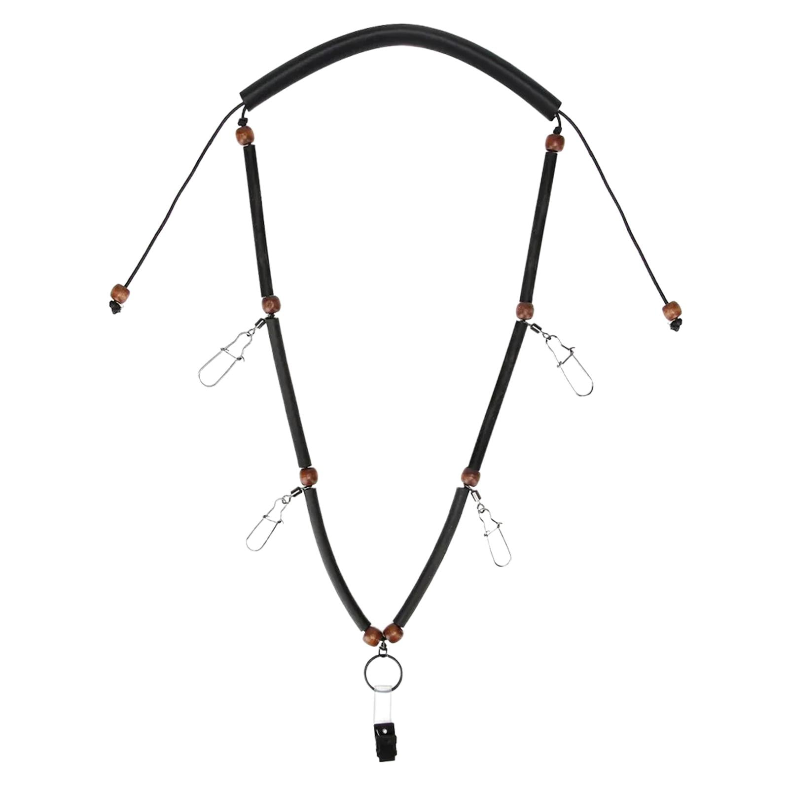 Fly Fishing Lanyard, Fly Fishing Tool Holder Lanyard, Storage Durable Fishing Accessories Organizer Paracord Straps for Camping Fishing