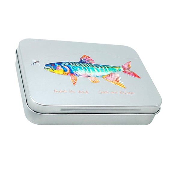 Fly Fishing Lures Metal Box Fly Fishing Storage And Organization Box Outdoor Lures Tool Accessories Enduring