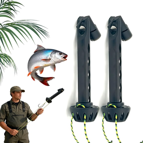 Fly Fishing Magnetic Fly Threader - Fishing Anglers Tippet Threader, Universal Knot Helper Knot Assist, Easy to Thread Hooks, Fishing Accessory to Easily Rig Small Flies & Tippet on Water