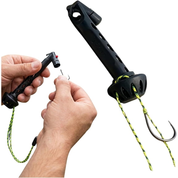 Fly Fishing Magnetic Fly Threader, Magnetic Fly Threader, Fly Roost 2.0 Magnetic Rigging Tool, Universal Knot Helper Knot Assist for Threading Hooks, Works with Most Hooks, tippets, and Fly Styles