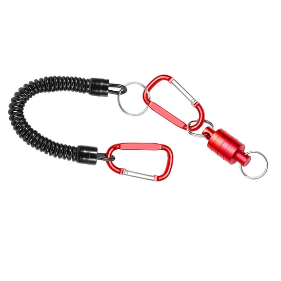 Fly Fishing Magnetic Net Release Holder Fishing Lanyard Magnetic Keeper Magnet Clip Landing Net Connector
