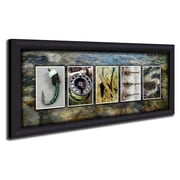 Fly Fishing Name Art - Personalized
