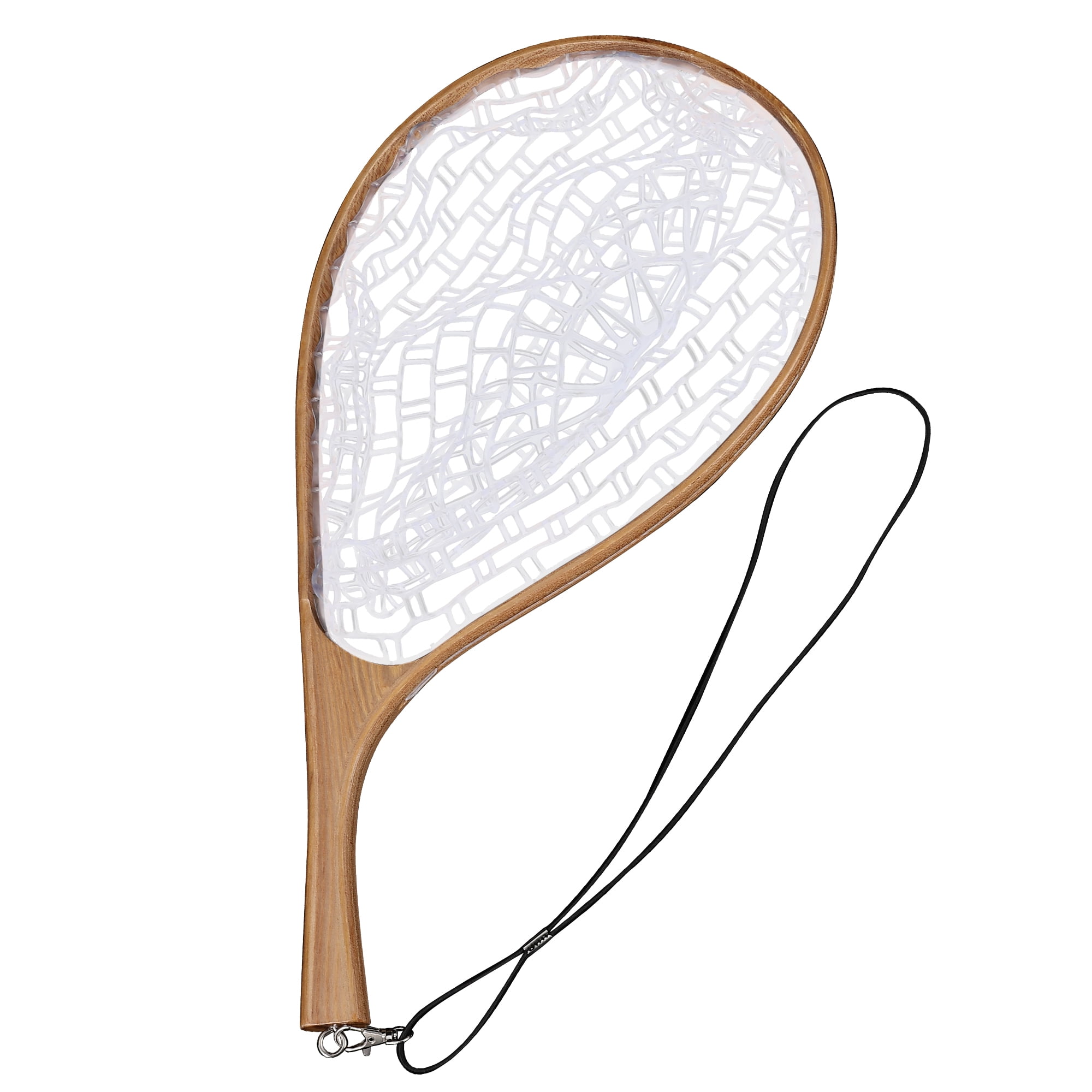 Fly Fishing Net, Soft Mesh Trout with Handle, Catch and Release Landing for Freshwater, Saltwater, Gift for Anglers & Fly Fishing Enthusiasts