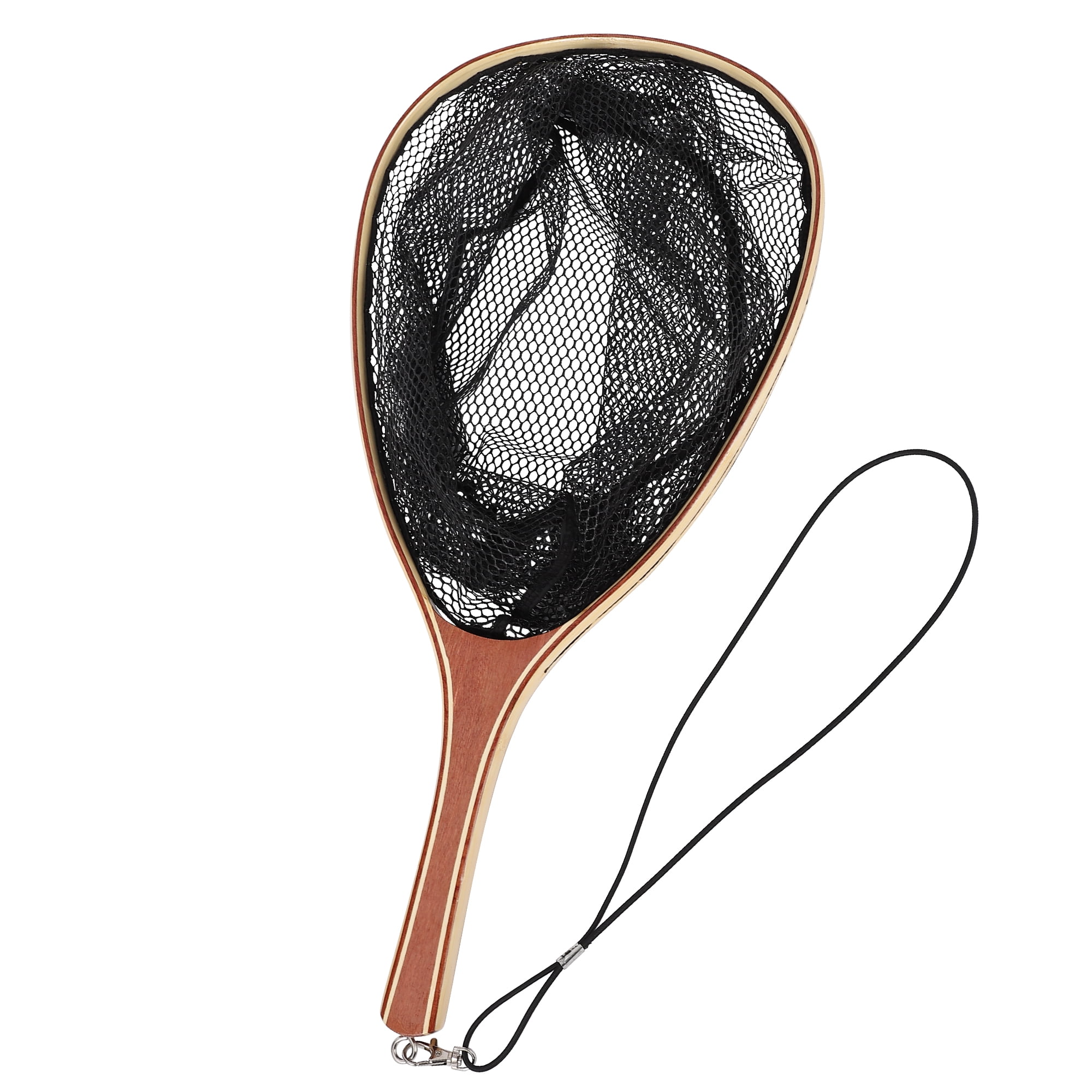 Fly Fishing Net, Soft Mesh Trout with Handle, Catch and Release Landing for Freshwater, Saltwater, Gift for Anglers & Fly Fishing Enthusiasts