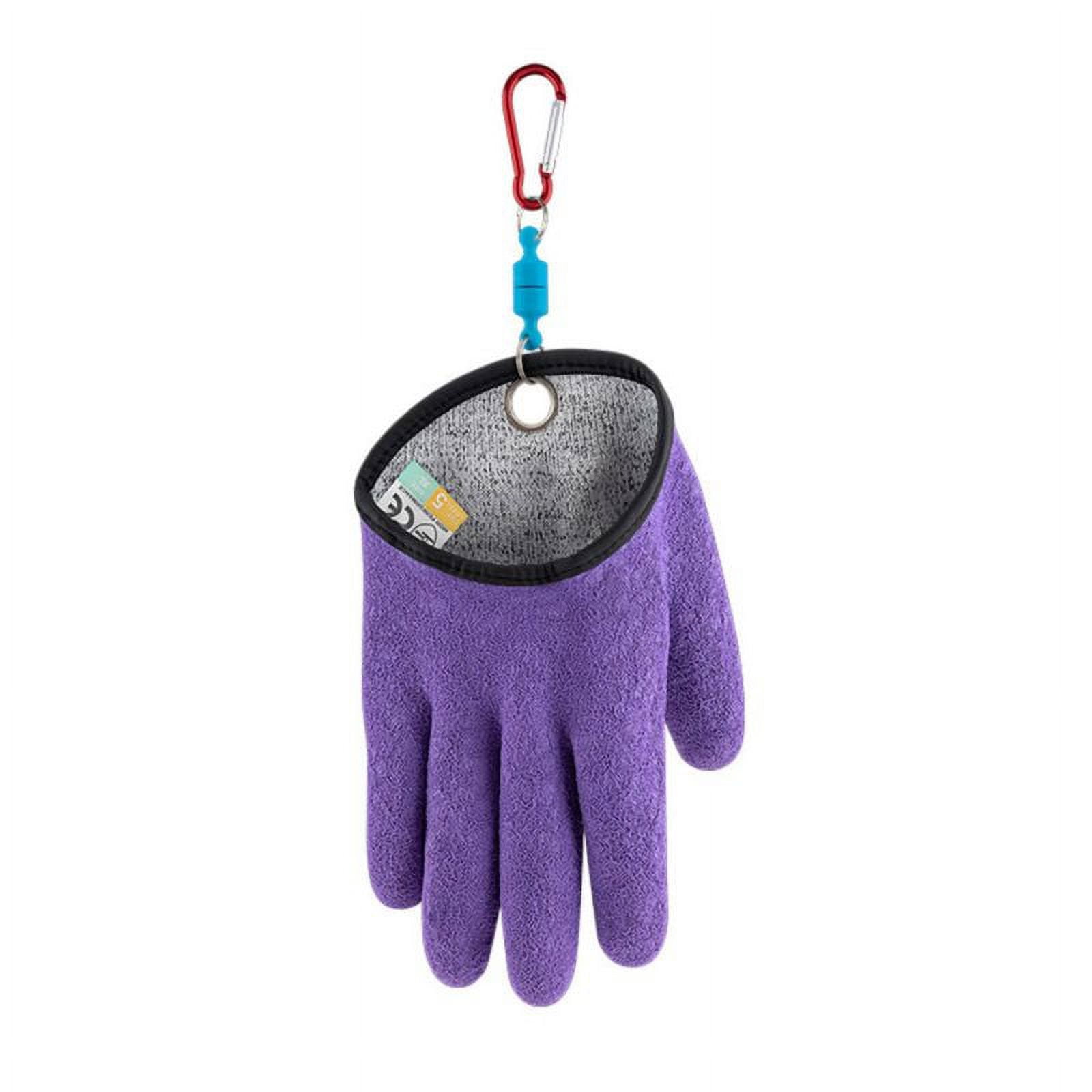 1Pc Fishing Gloves Catch Fish Anti-prick Anti-slip Fish Emulsion