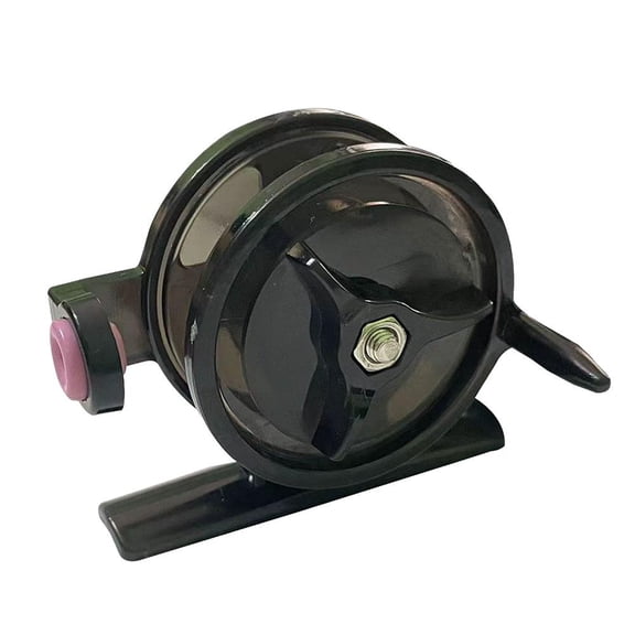 Fly Fishing Reel, Automatic Fly Fishing Reel, Quick Line Retrieval, Adjustable Drag, Quick Spool Removal, for Freshwater Lake Stream Pond Fishing, Machined Aluminum - Shape B