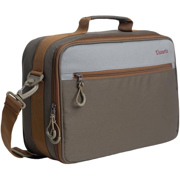 Fly Fishing Reel Case with Mesh Pocket - Customizable Storage for Fly and Spinning Reels