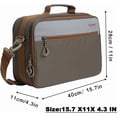 thumbnail image 1 of Fly Fishing Reel Case with Mesh Pocket Customize Storage Fishing Reel and Gear Bag, 1 of 8
