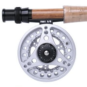 Fly Fishing Reel Large Arbor with Aluminum Body Fly Reel 3/4wt 5/6wt 7/8wt