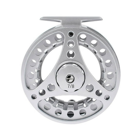 Fly Fishing Reel with Aluminum Body, 3/4 5/6 7/8 Fly Fishing Reel 2+1BB 1:1 Spool Fly Reel Tackle Accessories for Trout