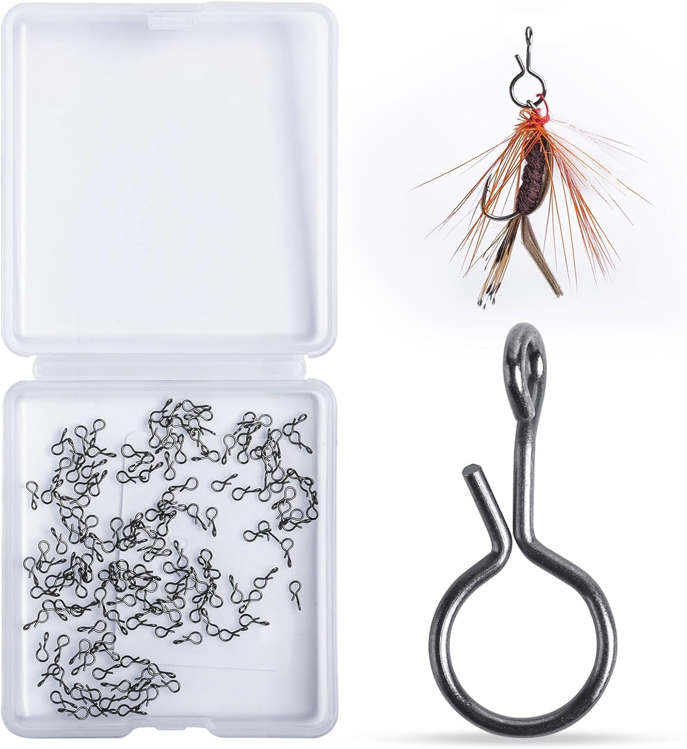 Fly Fishing Snaps, Fishing Clips Quick Change Lure Snaps, Fly Fishing