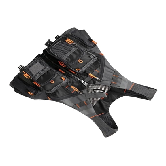 Fly Fishing Vest Breathable Outdoor Adjustable Multi Pokcet Waistcoat Jackets Trout Fishing Gears Multifunction