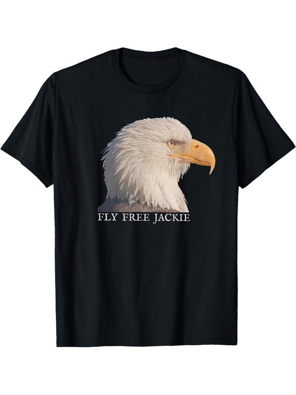 Fly Free Jackie Bald Eagle Memorial T-Shirt