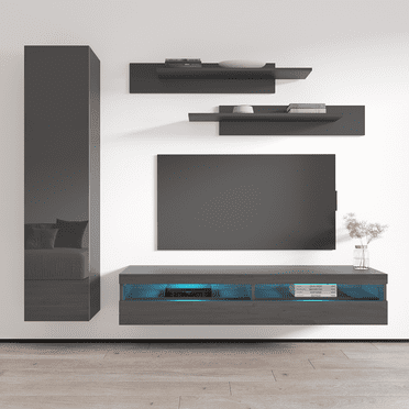 Fly G 35TV Wall Mounted Floating Modern Entertainment Center