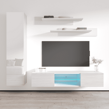 Fly G1 33TV Wall Mounted Floating Modern Entertainment Center