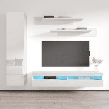 Fly G1 35TV Wall Mounted Floating Modern Entertainment Center