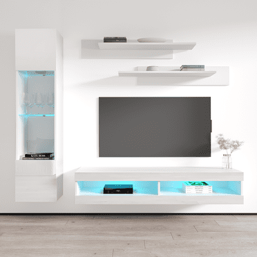 Fly G3 34TV Wall Mounted Floating Modern Entertainment Center