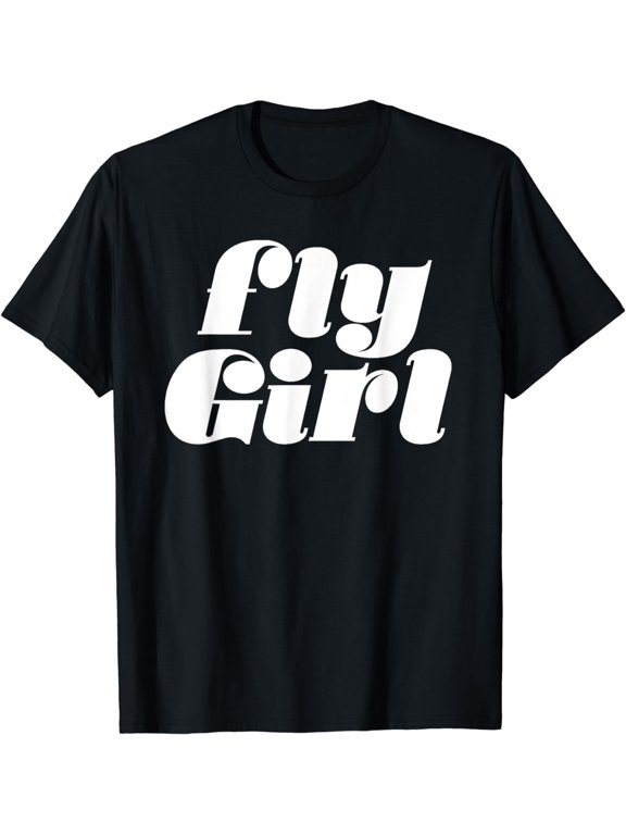 Fly Girl 80s 90s Old School Hip Hop T-Shirt