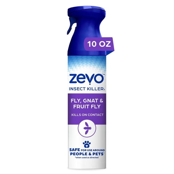 Fly, Gnat and Fruit Fly Flying Insect Spray, 10 fl oz, Ready-to-Use Indoor Bug Spray for Flying Insect Control and Household Pest Management