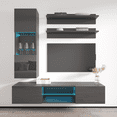 thumbnail image 1 of Fly H 33TV Wall Mounted Floating Modern Entertainment Center, 1 of 5