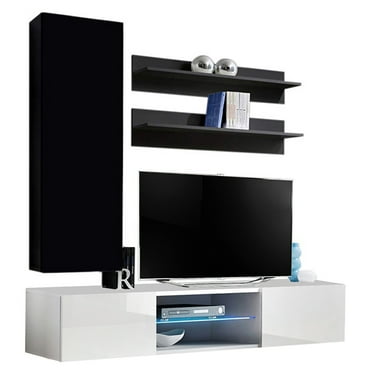 Fly H 33TV Wall Mounted Floating Modern Entertainment Center
