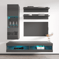 thumbnail image 1 of Fly H 34TV Wall Mounted Floating Modern Entertainment Center, 1 of 5