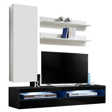 Fly H 35TV Wall Mounted Floating Modern Entertainment Center