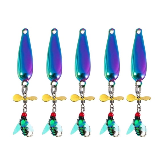 Fly Hooks Flies Insect Lures Bait Fly Fishing Decoy Bait Sequins Fishhook N