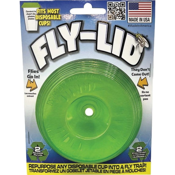 Fly Lid Cup Fly Trap Display (18-Piece) 41064