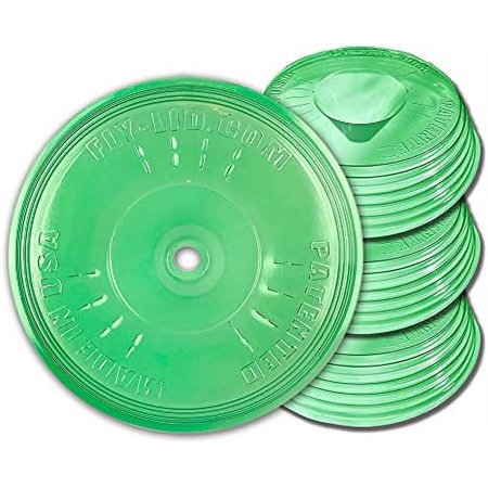 Fly Lid - Turn Almost Any Cup Into A Fly Trap. Indoor and Outdoor Use - 4 Pack (4 Fly Lids Total)