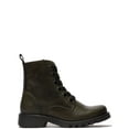 thumbnail image 1 of Fly London Womens Green RAGI539 Casual Rug Leather Lace-up Ankle Boots, 1 of 5