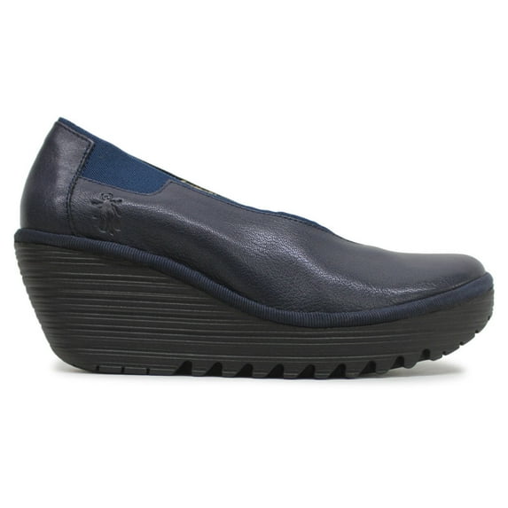 Fly London Womens Yoza Mousse Leather Shoes