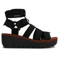 thumbnail image 1 of Fly London Womens Yufi Cupido leather Sandals, 1 of 4