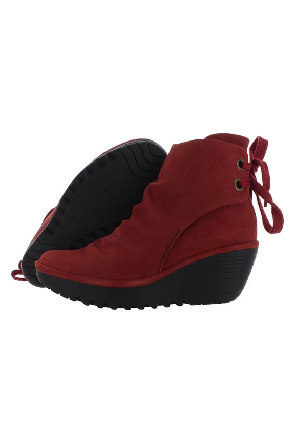 Yama Womens Shoes Size 8, Color: Red