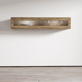 thumbnail image 1 of Fly Modular Wall Mounted Floating Media Cabinet (Type-51) Oak, 1 of 5