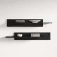thumbnail image 1 of Fly Modular Wall Mounted Floating Shelf (Type-MX) Black, 1 of 7