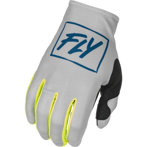 Fly Racing 2021.5 Lite Gloves - Grey/Teal/Hi-Vis - XL