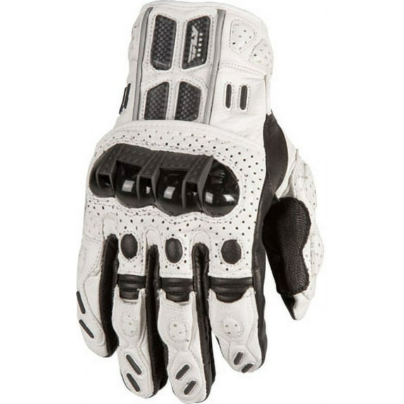 Fly Racing FL1 Gloves White XL #5884 476-2027~5
