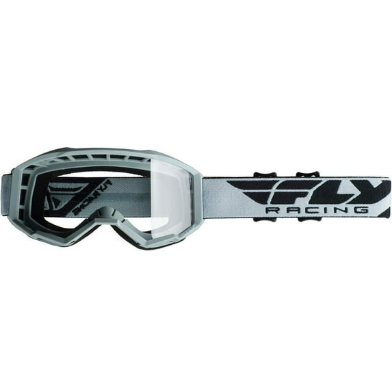 Fly Racing Focus Goggles (Grey, Adult)