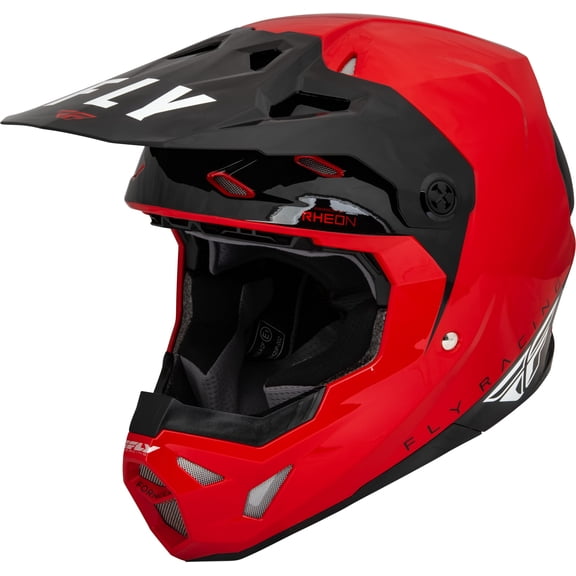 Fly Racing Formula CP Slant Youth Helmet (Large, Red/Black/White)