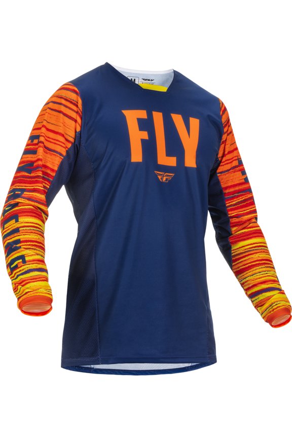 Kinetic Wave Jersey - 2022 Model - Navy/Orange - 2XL