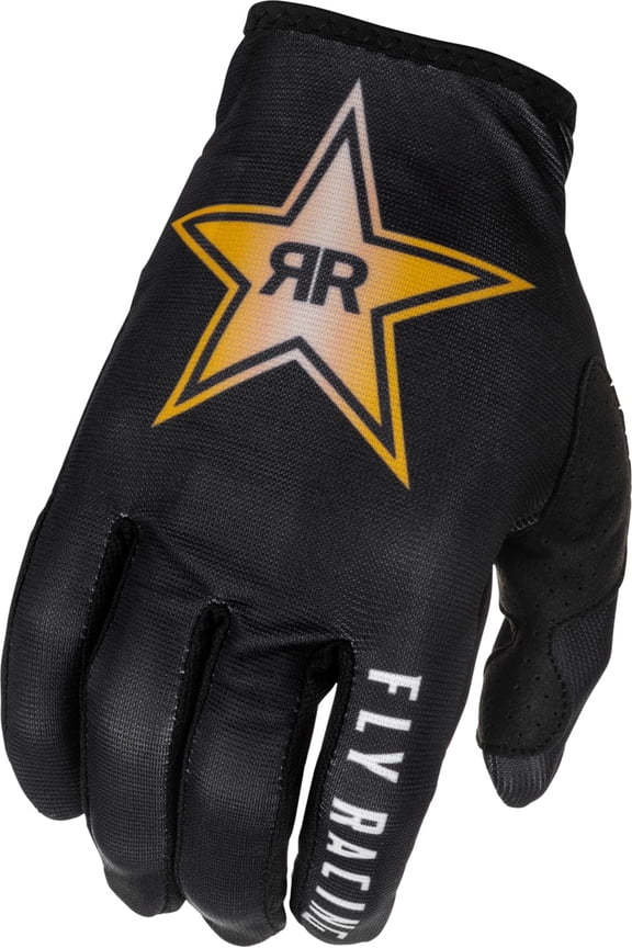 Lite Gloves - Rockstar - 2022 Model - Black/Gold/White SM