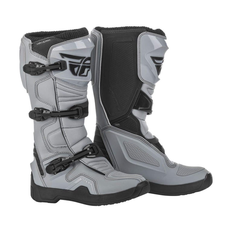 Fly Racing Maverik Boots (13, Gray/Black) - Walmart.com display picture 2