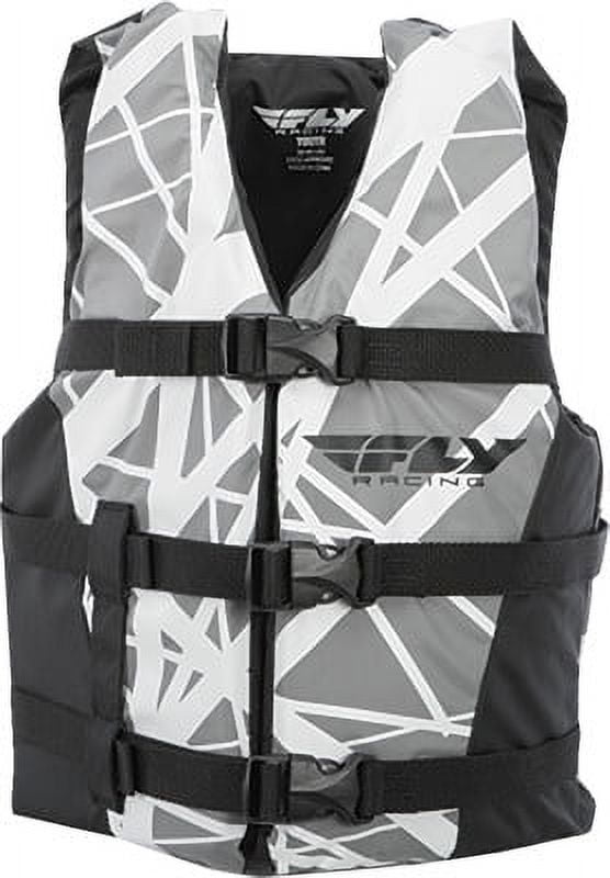 Fly Racing Nylon Life Vest Grey/Black 2XL 112224-701-080-16 - Walmart.com