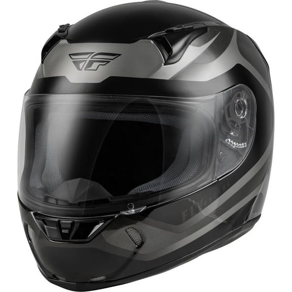 Fly Racing Revolt Helmet - Rush - Grey/Black - XL