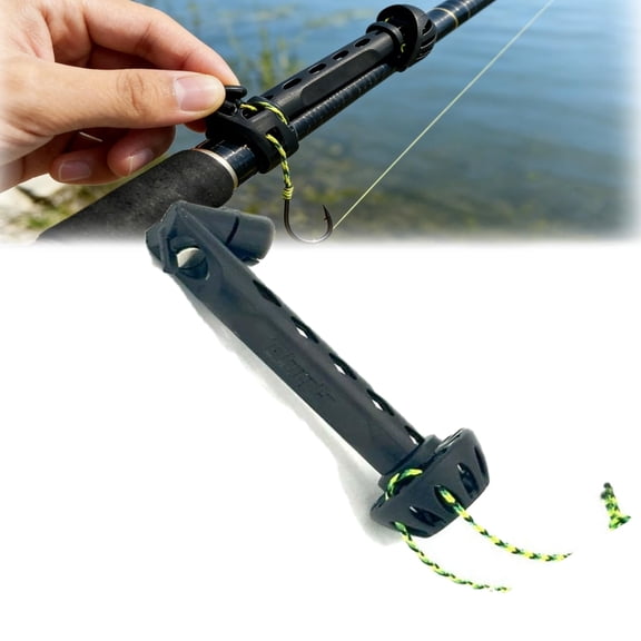 Fly Roost Magnetic Fly Threader, Fly Fishing Magnetic Fly Threader, Fishing Accessory to Easily Rig Small Flies & Tippet on Water, Works with Most Hooks, Tippets, and Fly Styles
