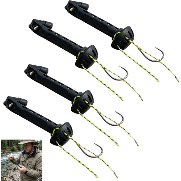 Fly Roost Magnetic Fly Threader, Magnetic Fly Threader, Fly Roost 2.0 Magnetic Rigging Tool, Universal Knot Helper Knot Assist for Threading Hooks, Fishing Accessory to Easily Rig Small Flies