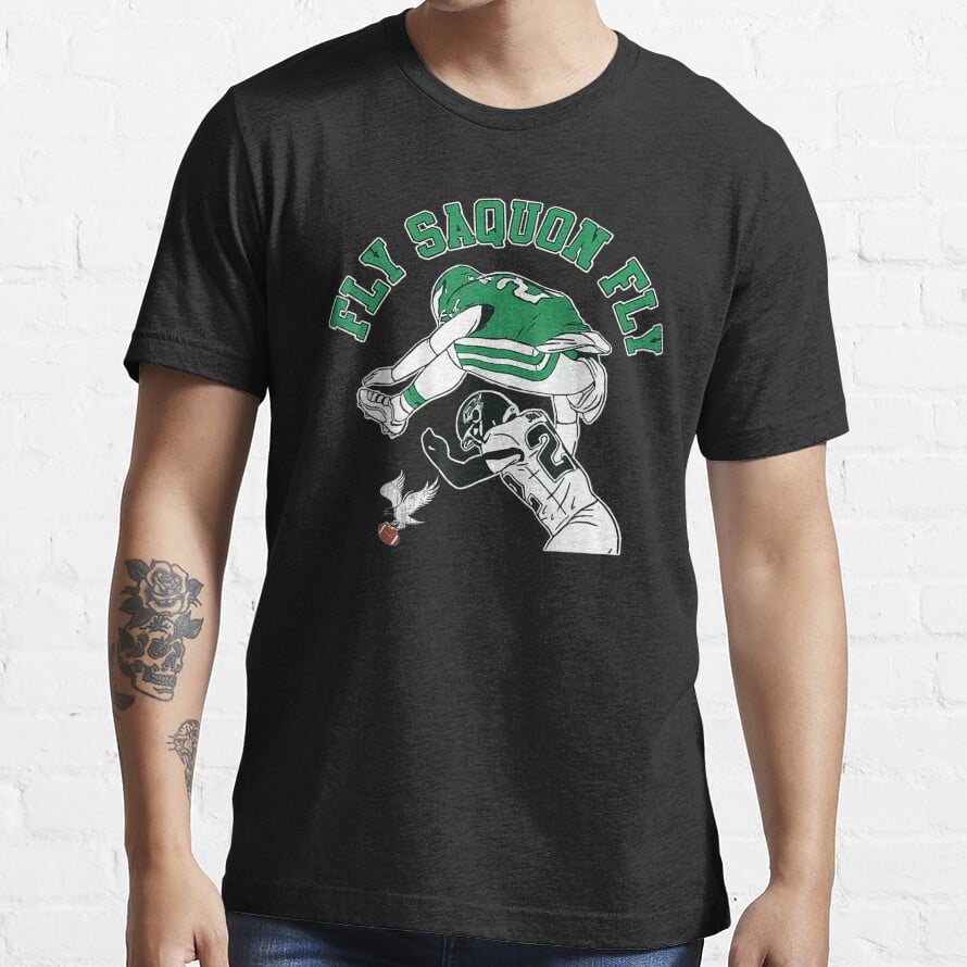 Fly Saquon Fly Eagles-Barkley The Reverse Hurdle 2024 Essential T-Shirt