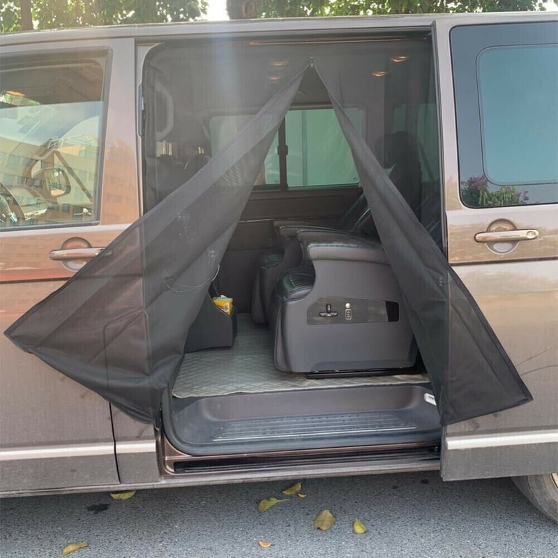 Fly ScreenNet Car Tailgate Mosquito Net Magnetic Curtains Car Sunshade ...